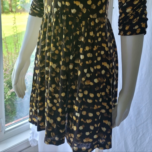 BRAND NEW! ABS Allan Schwartz Mini Dress Size M - Picture 5 of 12
